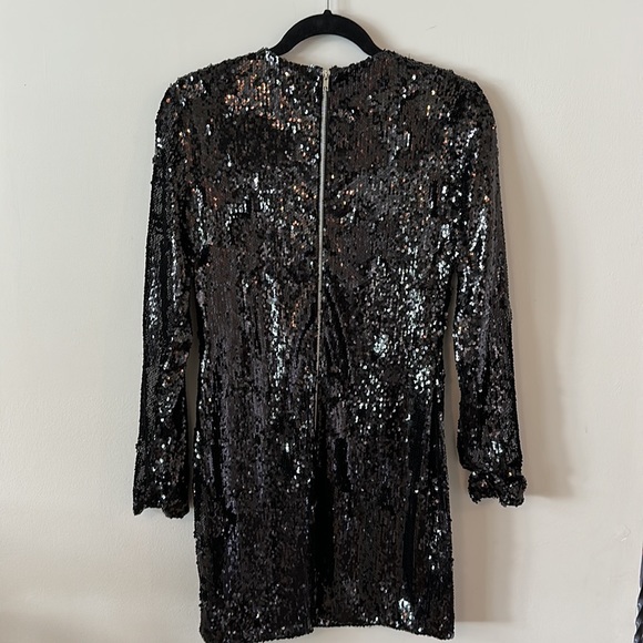 Akira Chicago black label sequin back zip dress - Picture 3 of 3